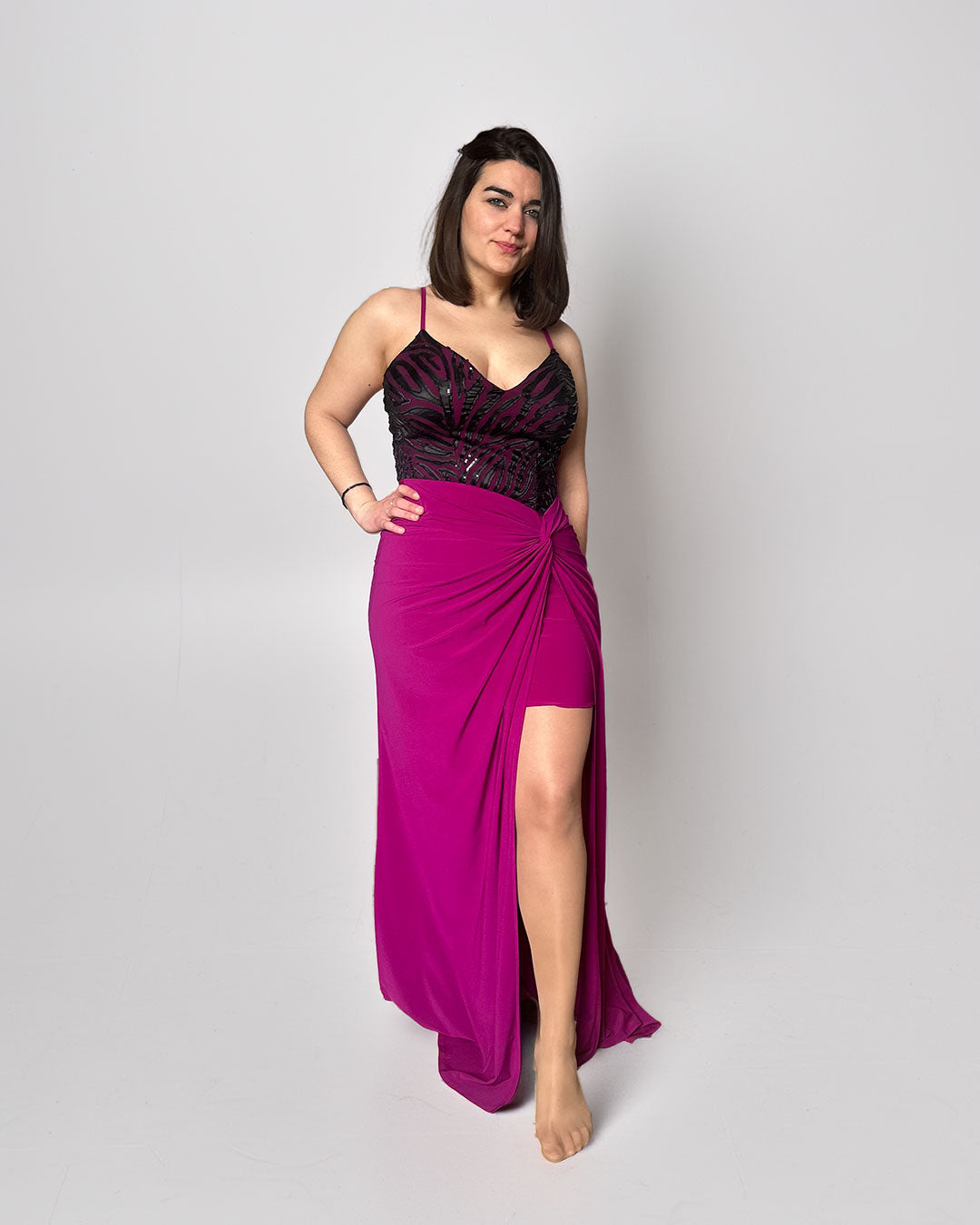 Vestido margarita combi