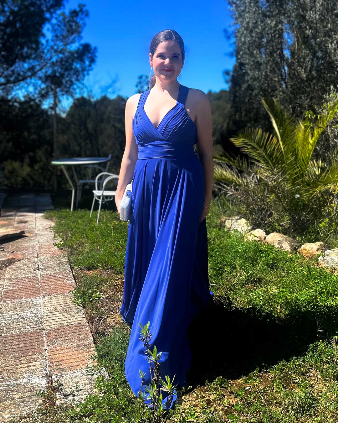 Vestido Suerte azul