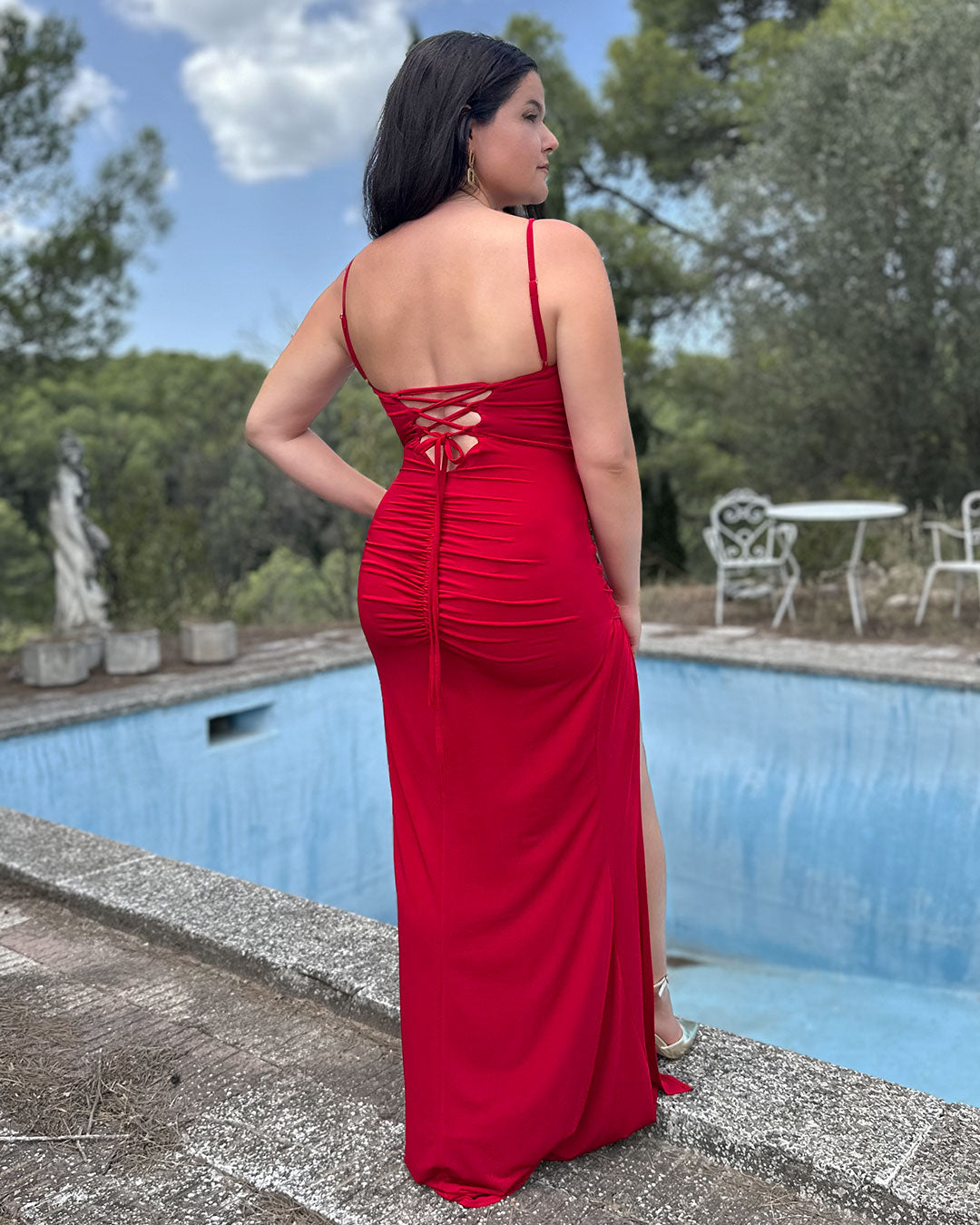 Vestido Escarlata
