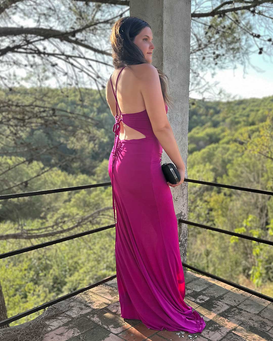 Vestido margarita bugambilla